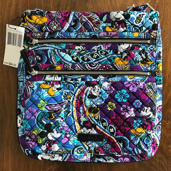 vera bradley disney mickey's paisley celebration